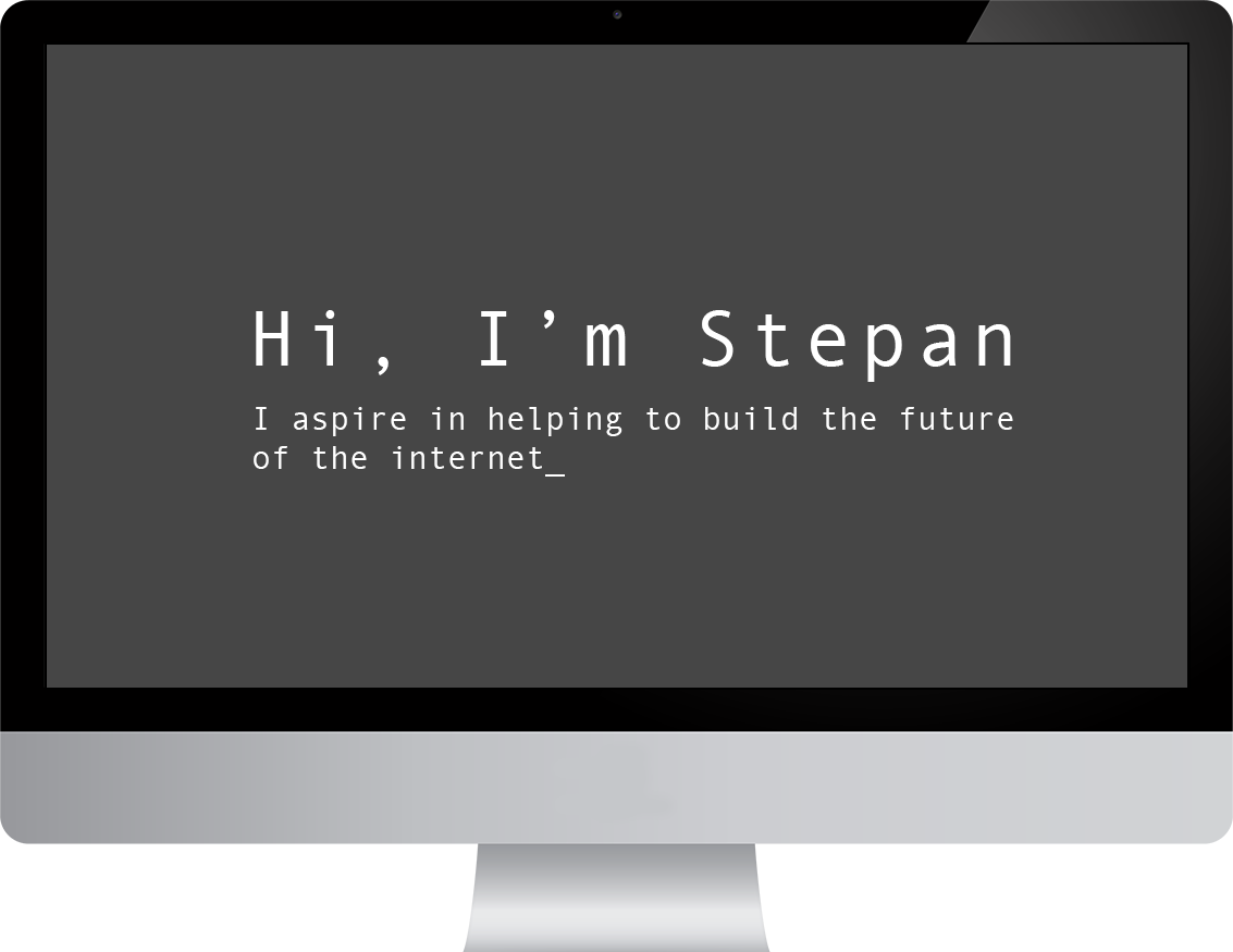 Hello, I'm Stpan. This is my resume